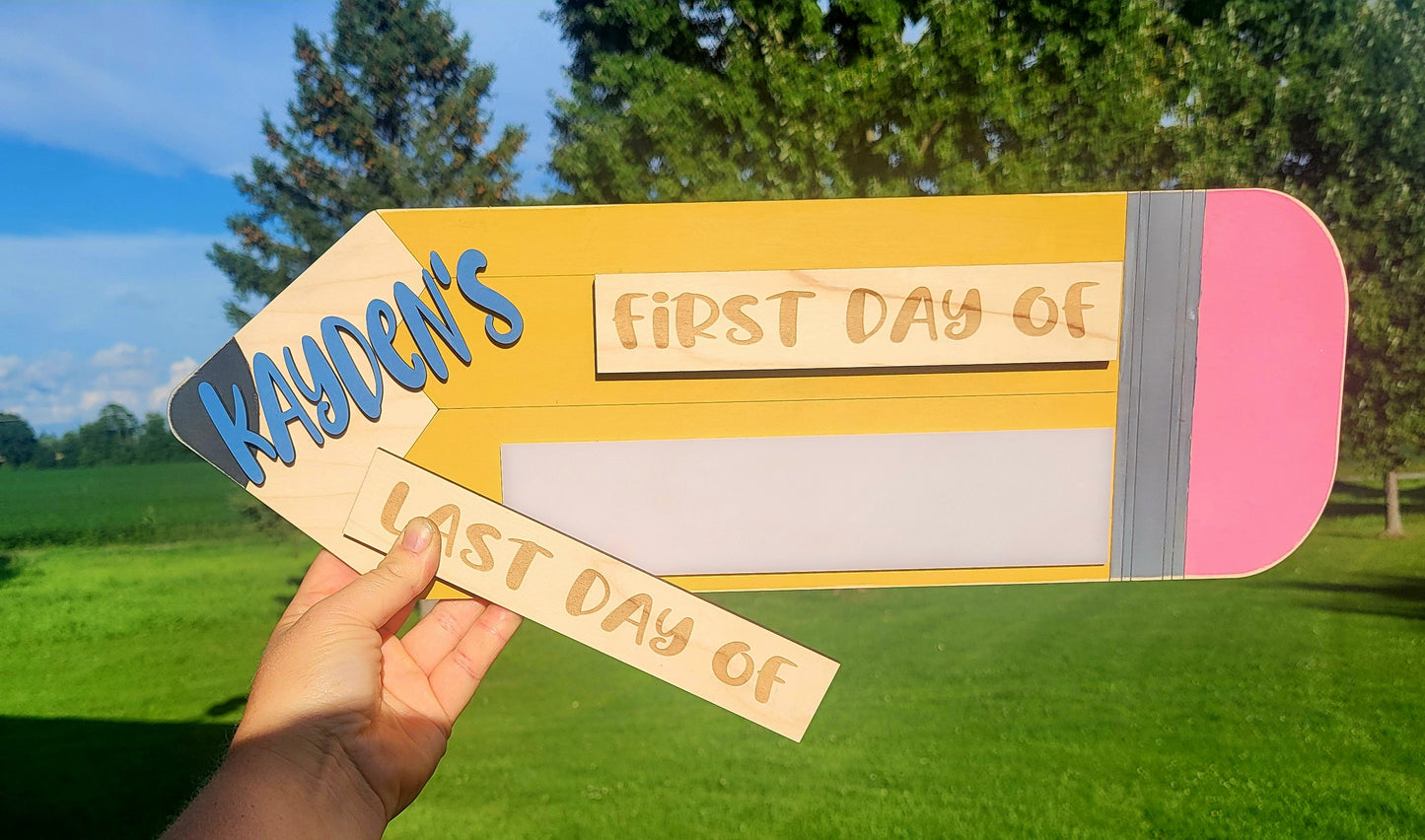 Custom Back to School Pencils