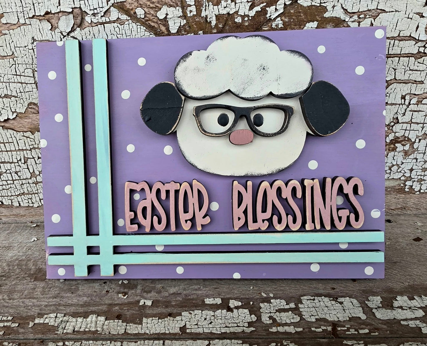 Easter Lamb DIY SItter