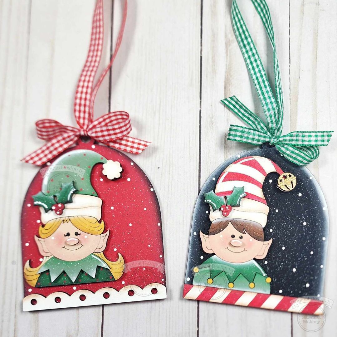 DIY Ornament Box- Elf #1