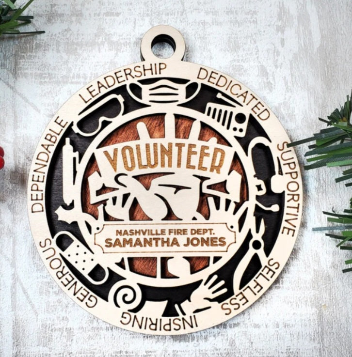 Volunteer Ornament