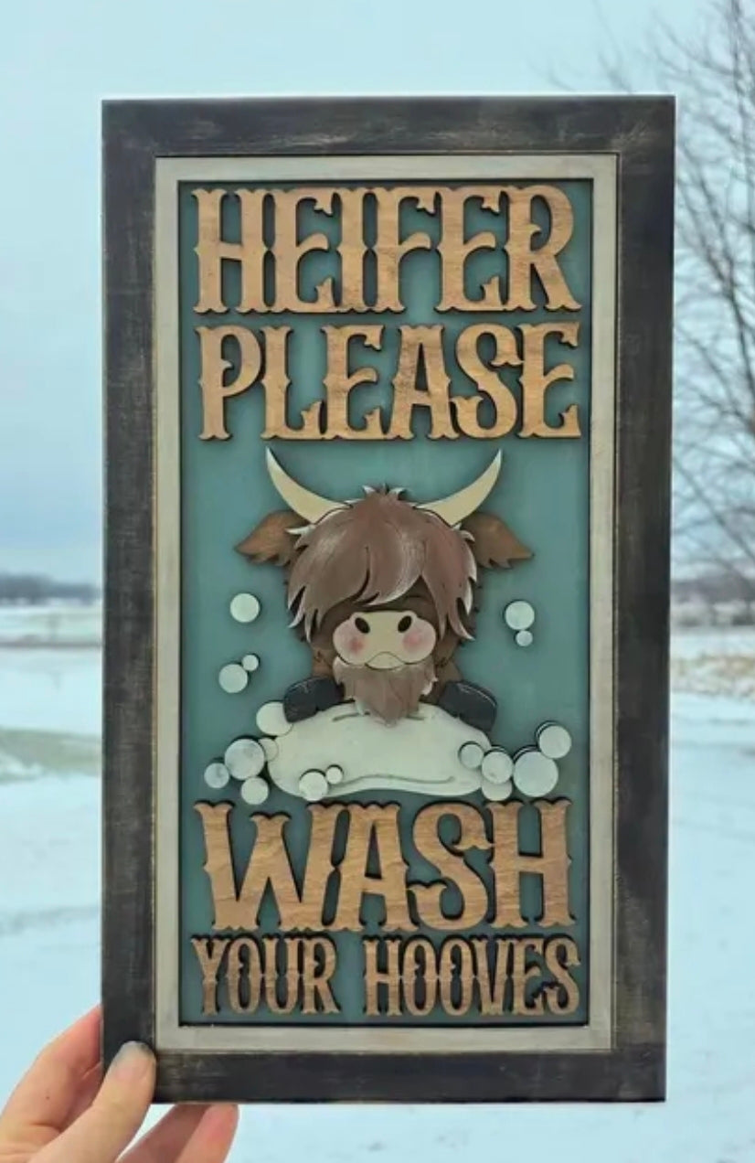 Wash your hooves