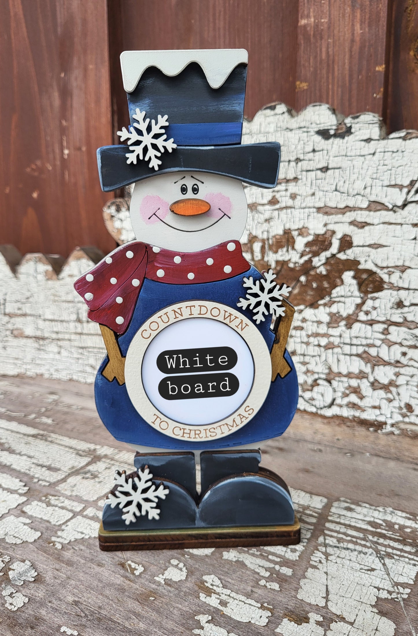 Snowman Countdown DIY or completed
