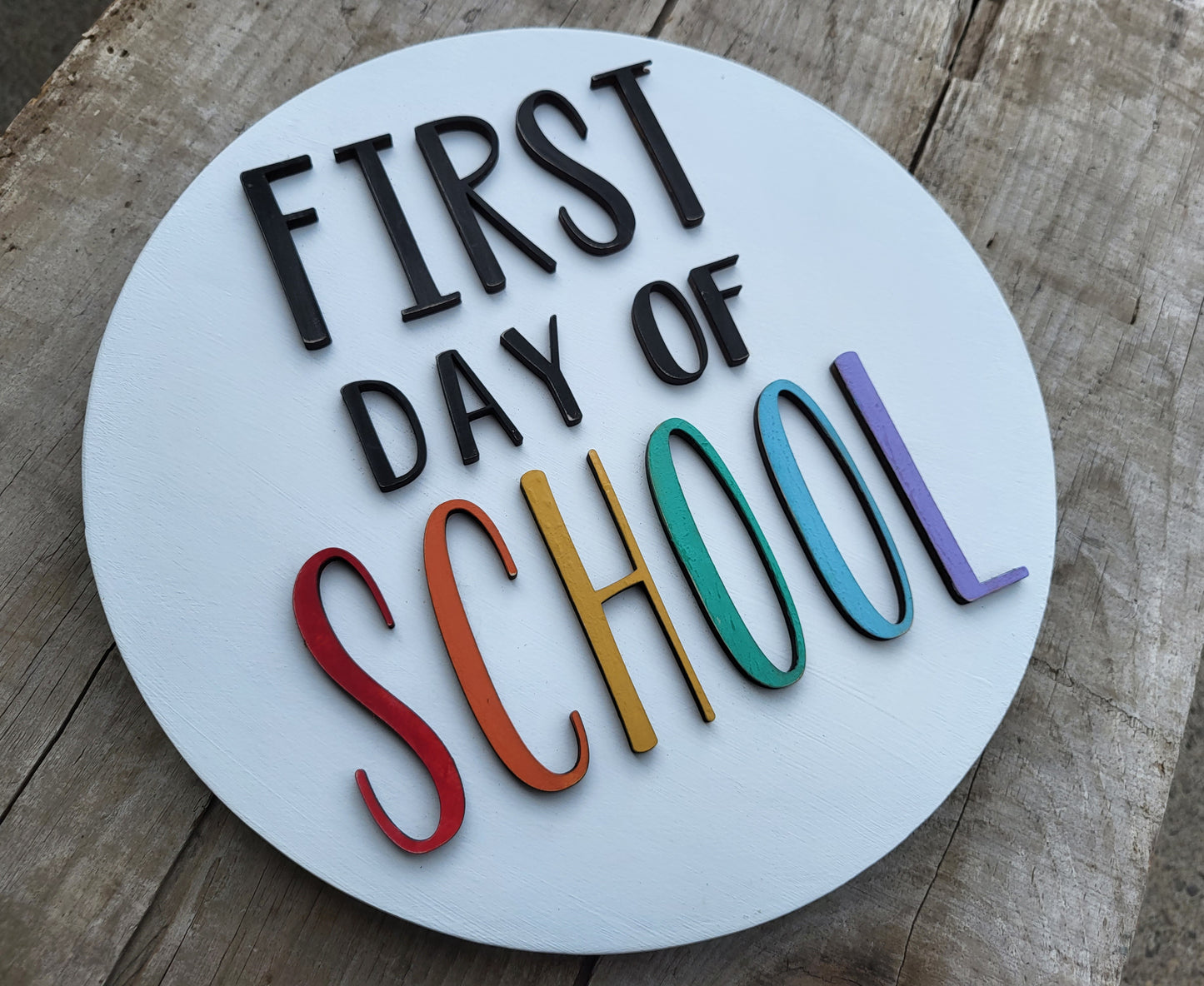 Reversible School Sign