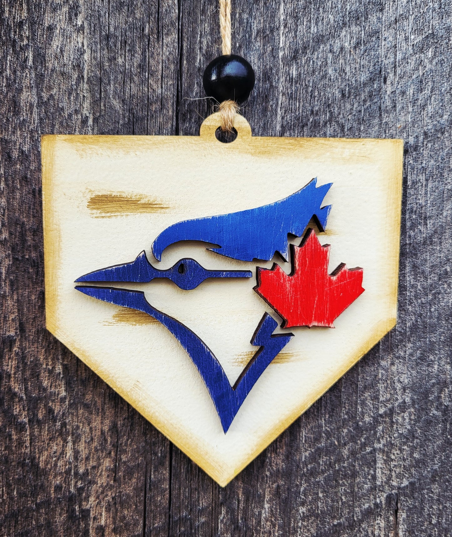 Oversized Home Plate Ornament