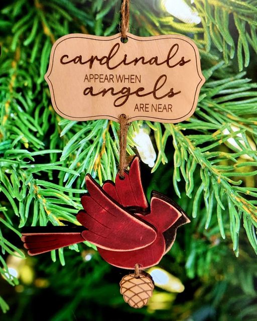 Cardinal Christmas Ornament