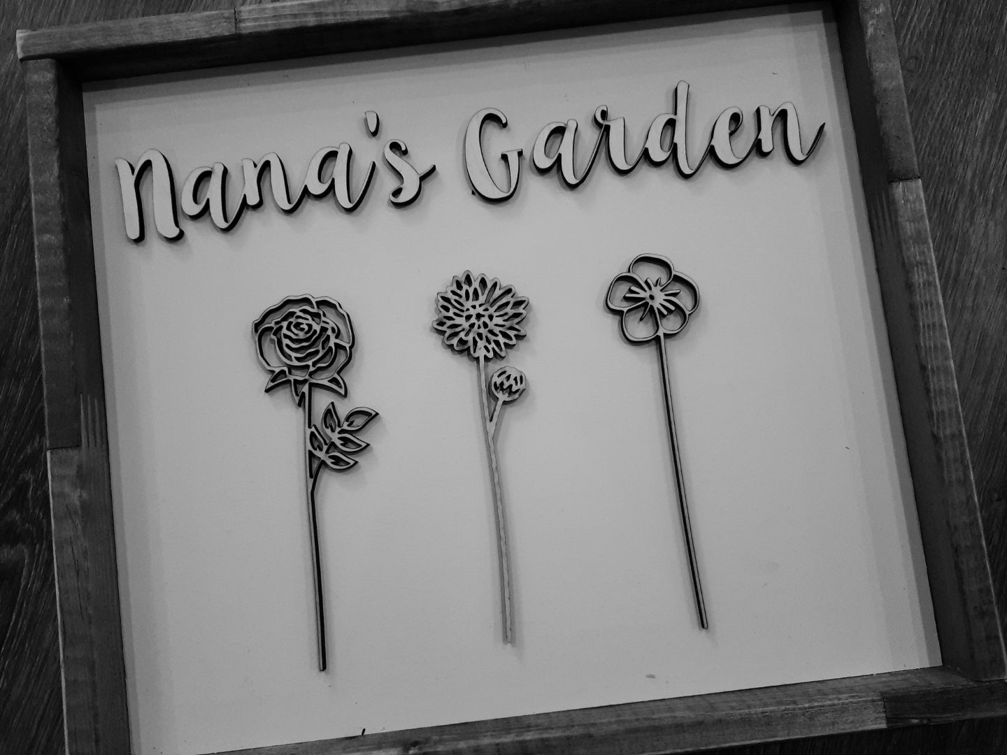 Custom Garden Sign
