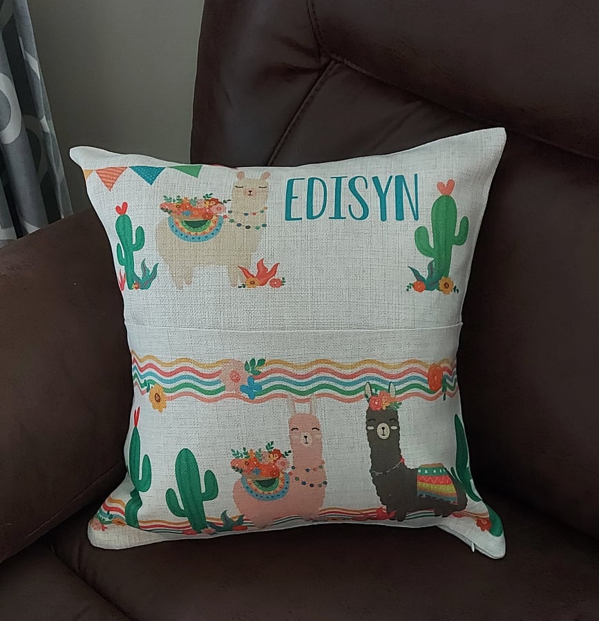 Llama Pocket Pillow