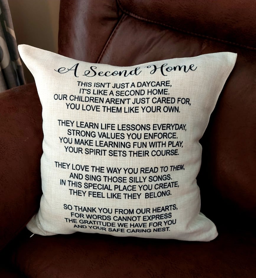 A Second Home Pillow