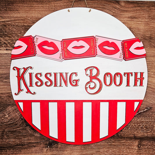 Kissing Booth  Hanger 10 inch