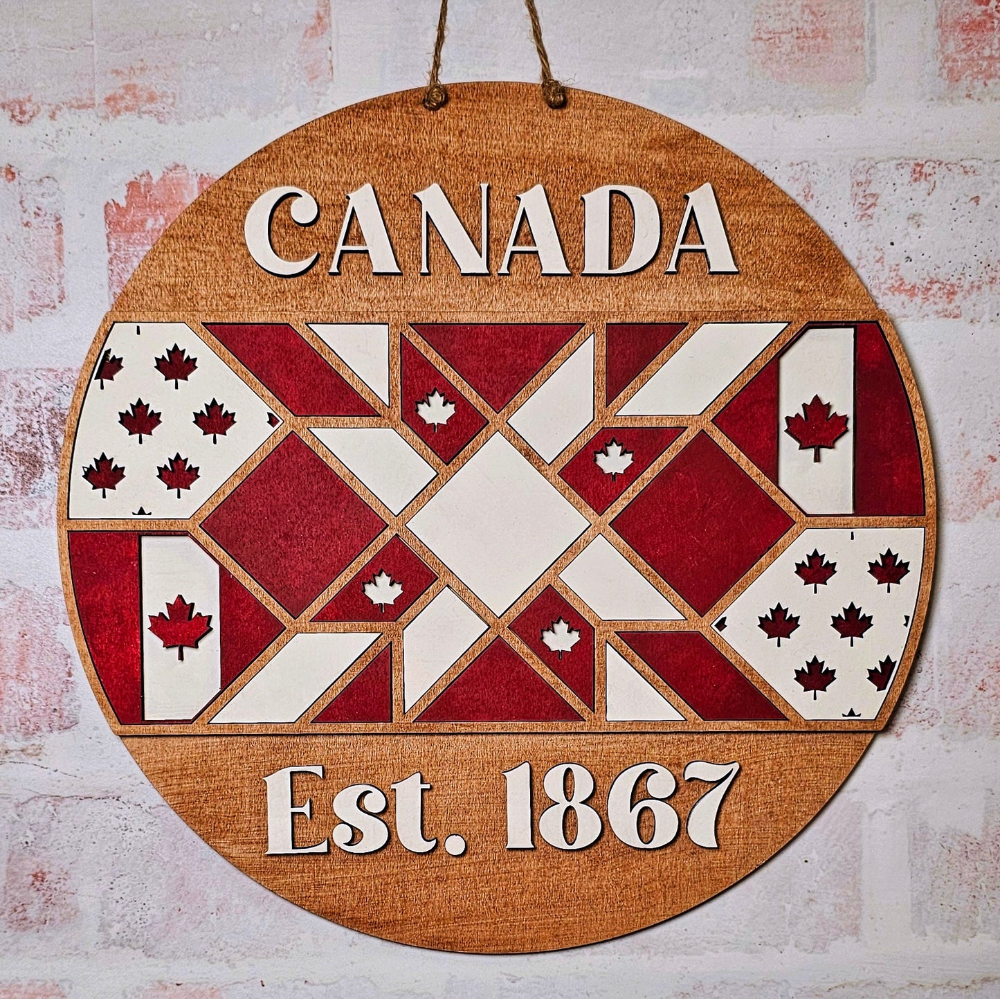 Canada Mosaic Hanger