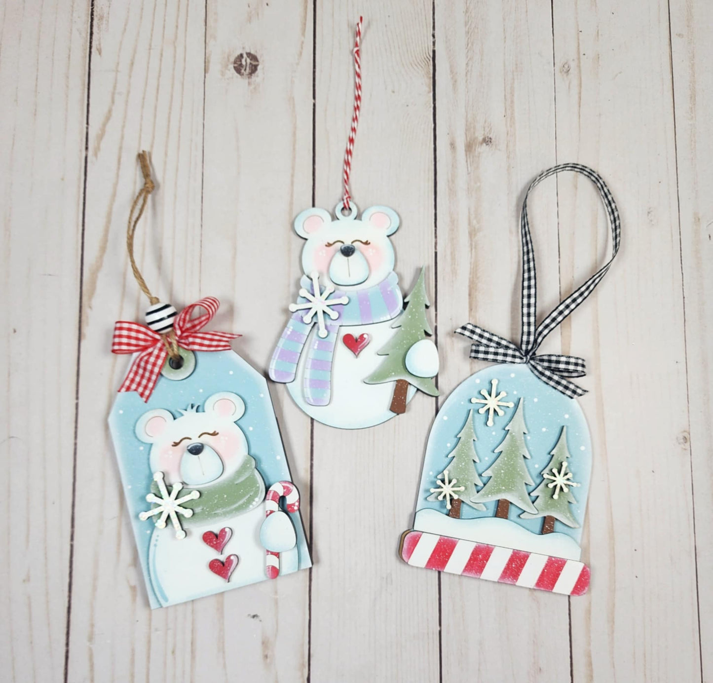 DIY Ornament Box Bear Themed