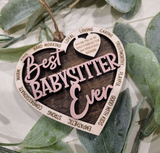 Babysitter Ornament