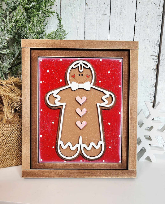 GINGERBREAD MAN INSERT ONLY