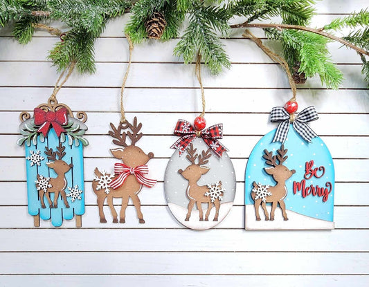 DIY Ornament Box-Reindeer