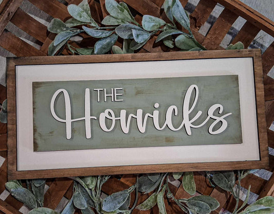 FAMILY NAME DIY