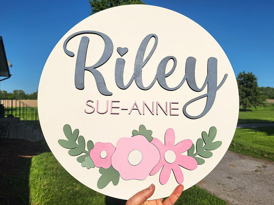 FLORAL NAME ROUND