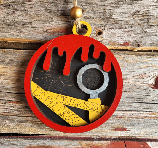 CRIME JUNKING ORNAMENT