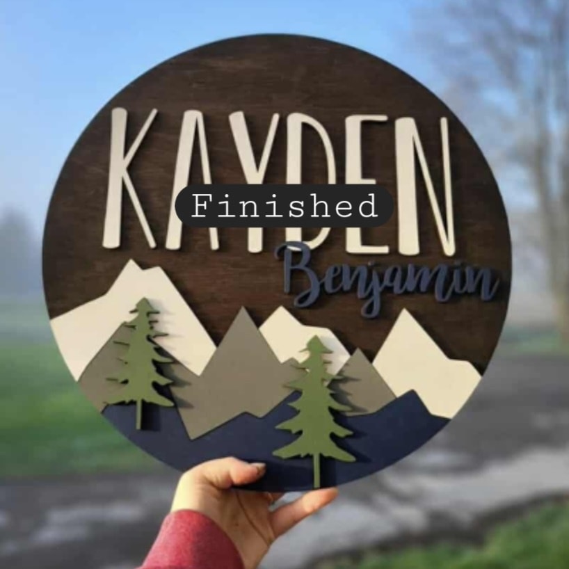 MOUNTAIN SIGN