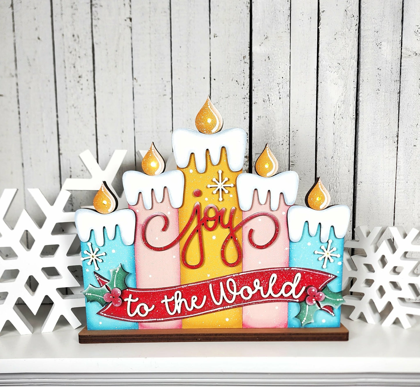 Shelf Sitter DIY Candle