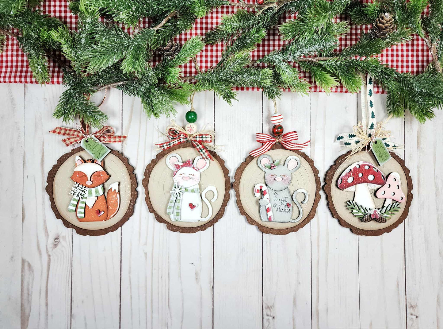 DIY Ornament Box Woodland Theme