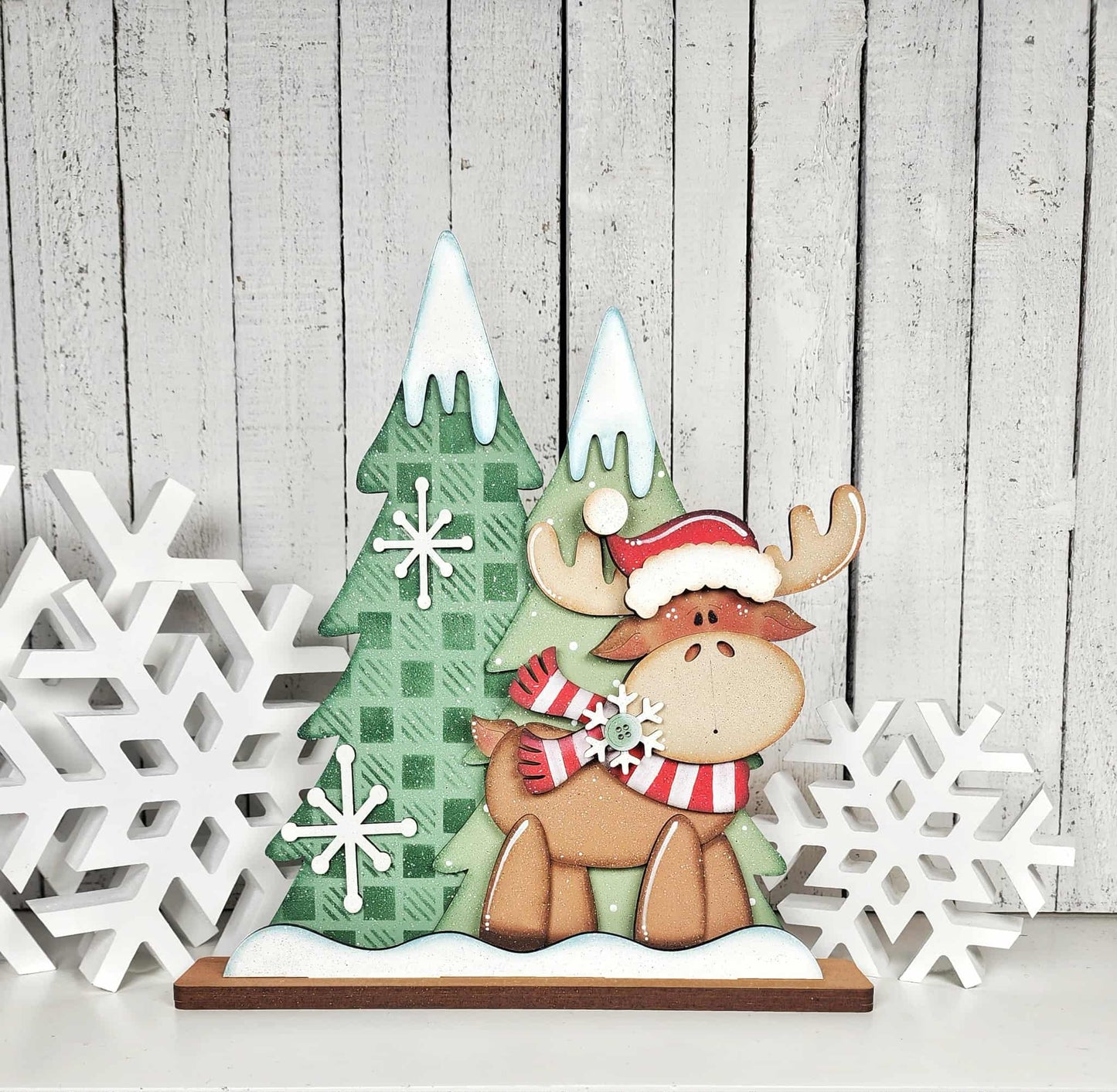 Shelf Sitter DIY Woodland moose