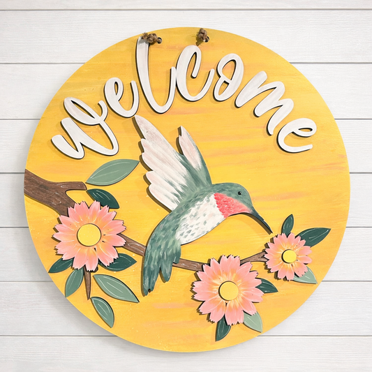 WELCOME HUMMINGBIRD