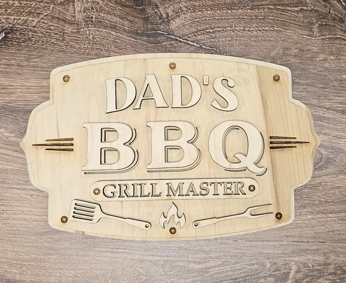 Customizable Name BBQ sign