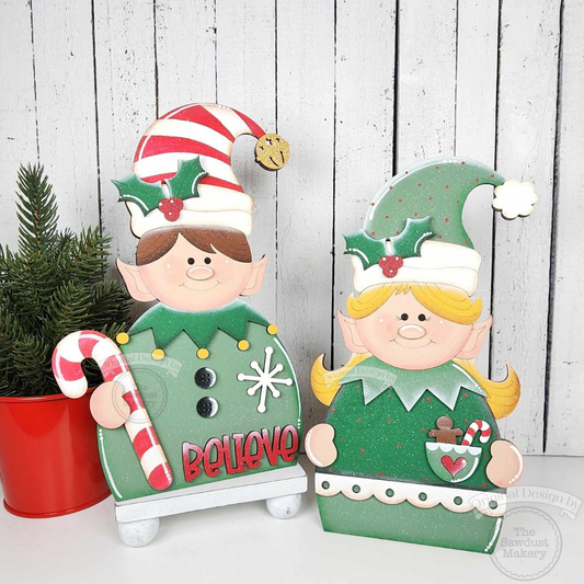Shelf Sitter DIY 2PCK Elves