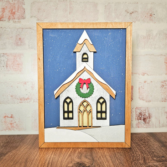 Framed Church DIY