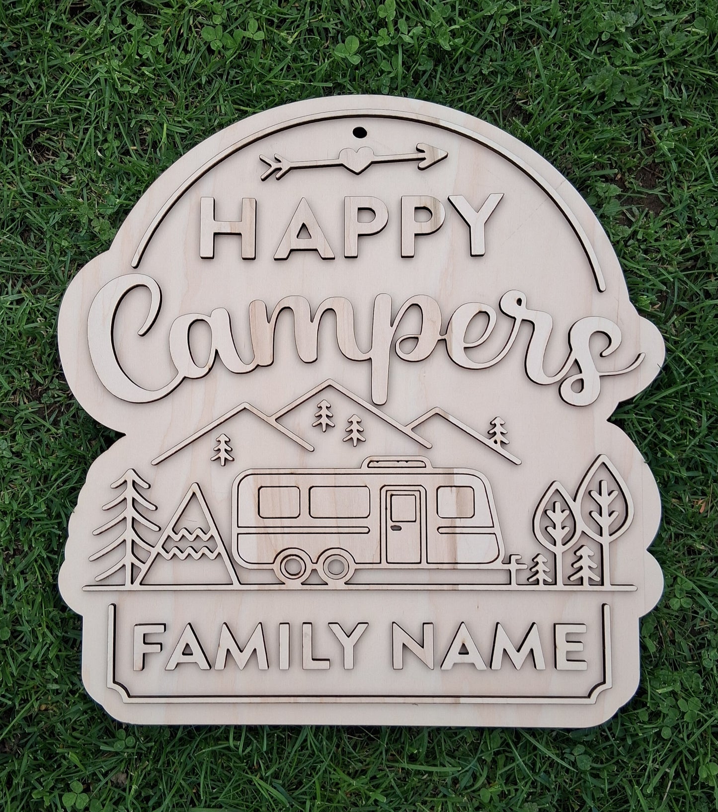 HAPPY CAMPER DIY