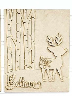 Interchange frame insert- REINDEER