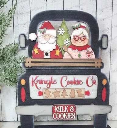 SANTA/ MRS CLAUSE DIY INSERTS ONLY
