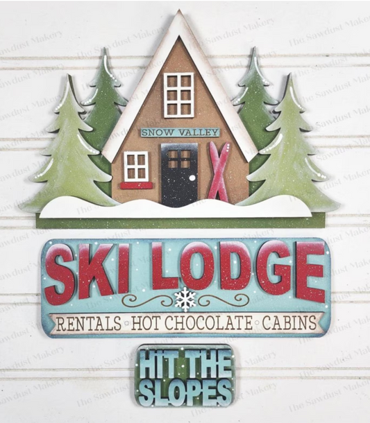 SKI LODGE DIY INSERTS ONLY