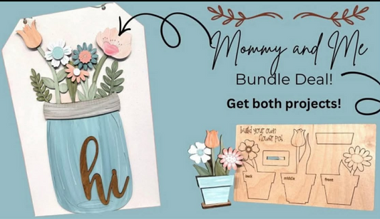 Mommy and me paint set