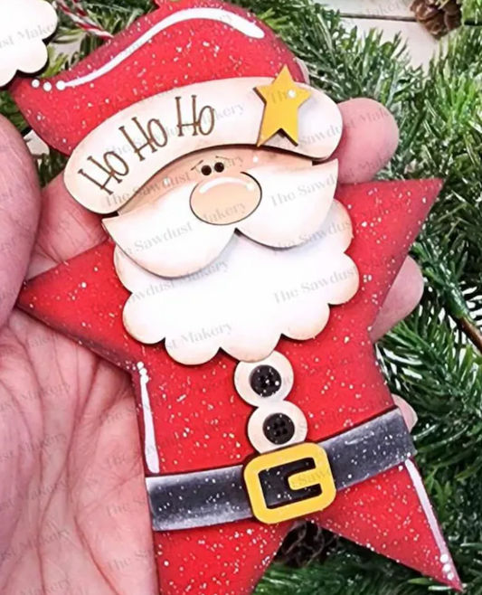 DIY SANTA CUTOUT ONLY