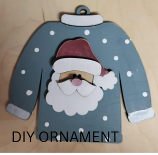 DIY UGLY SWEATER CUTOUT ONLY