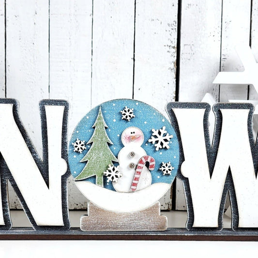 Shelf Sitter DIY Snow