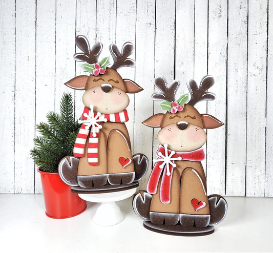 Shelf Sitter DIY 2PCK Deer