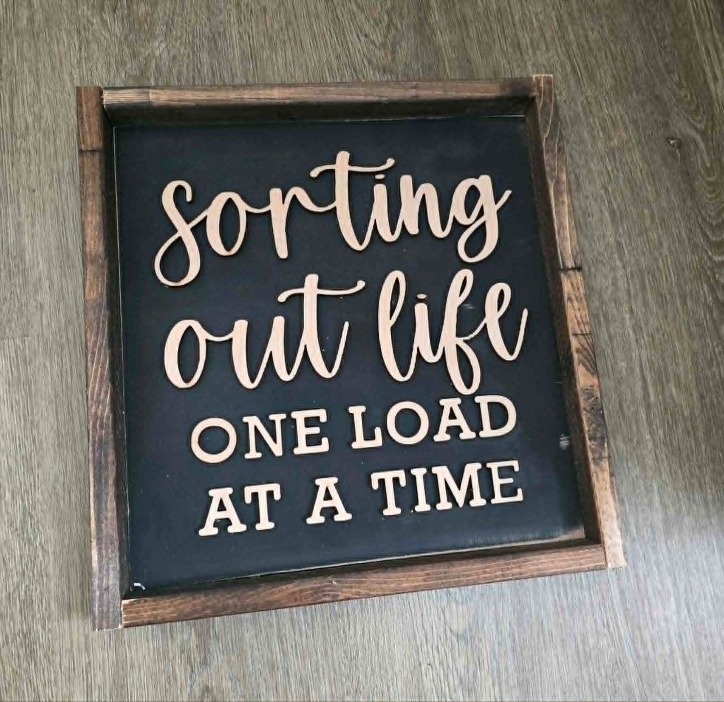 SORTING OUT LIFE