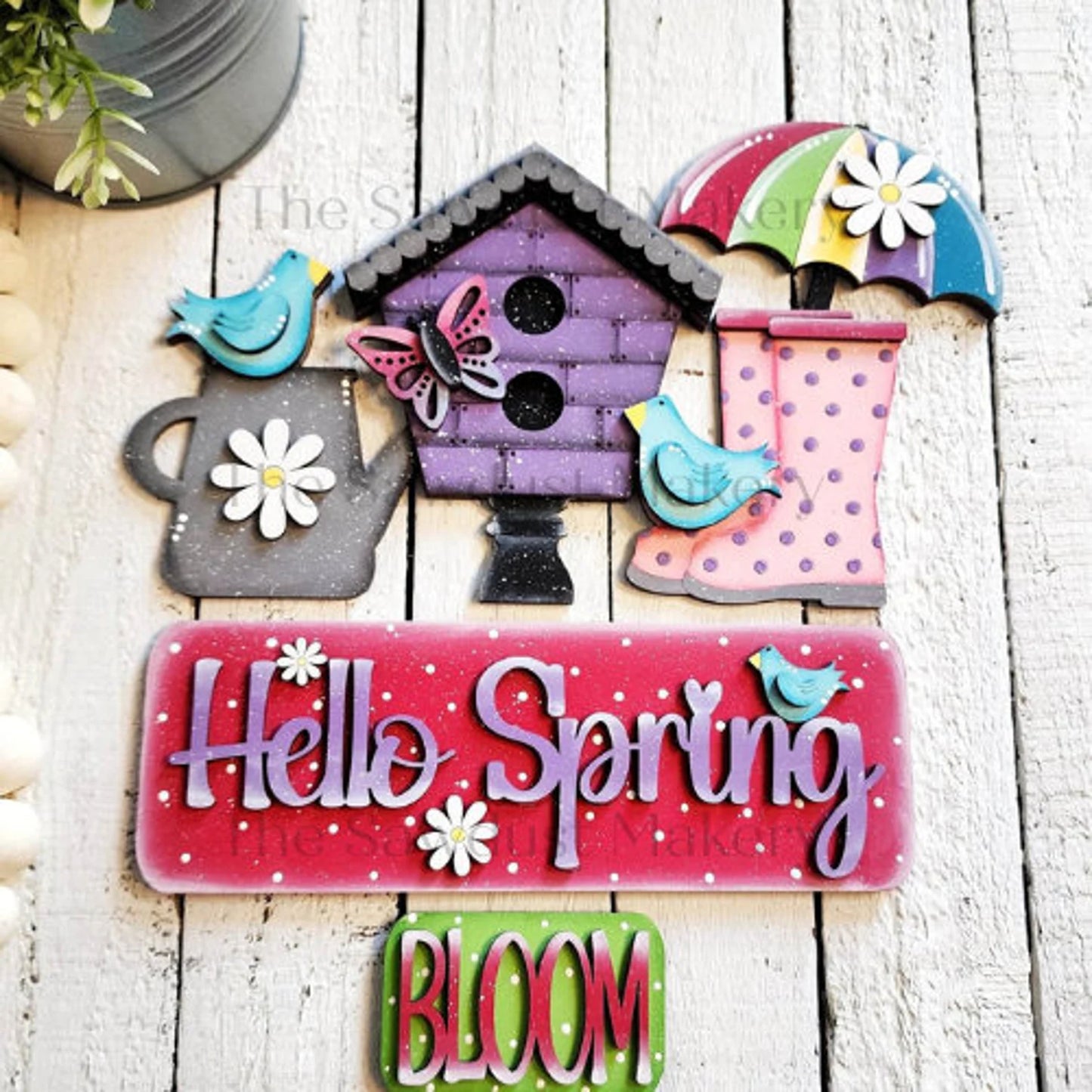 HELLO SPRING DIY INSERTS ONLY