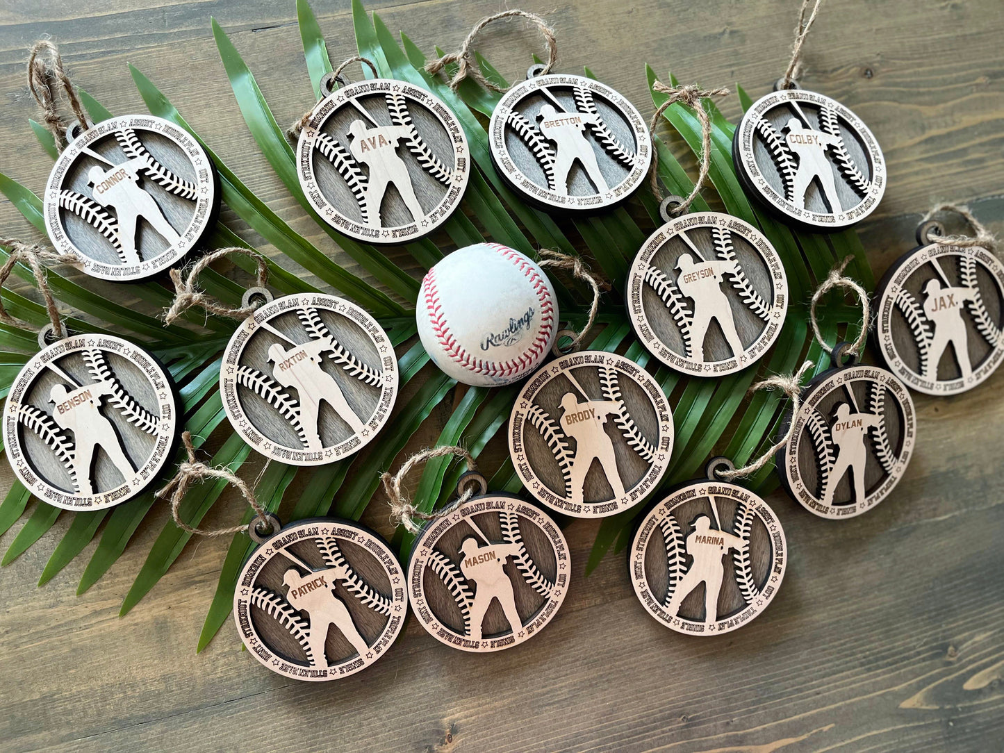 Baseball Ornament