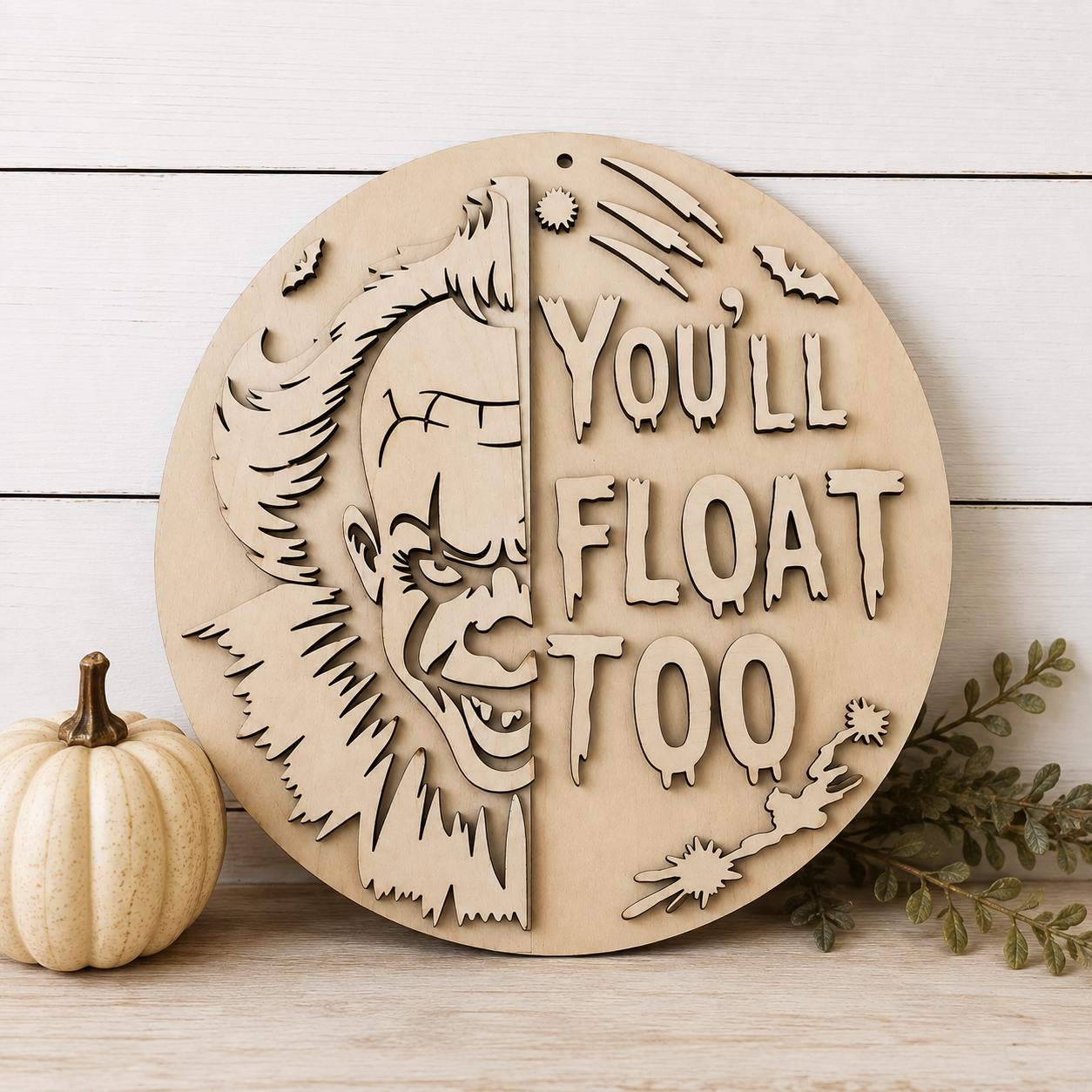 You'll float too
