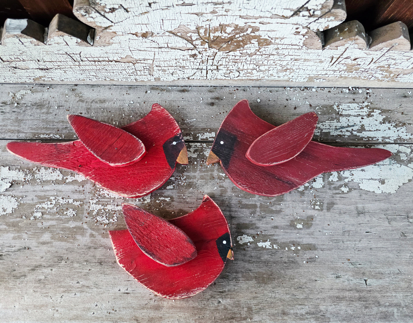 3 pack farmhouse Cardinal