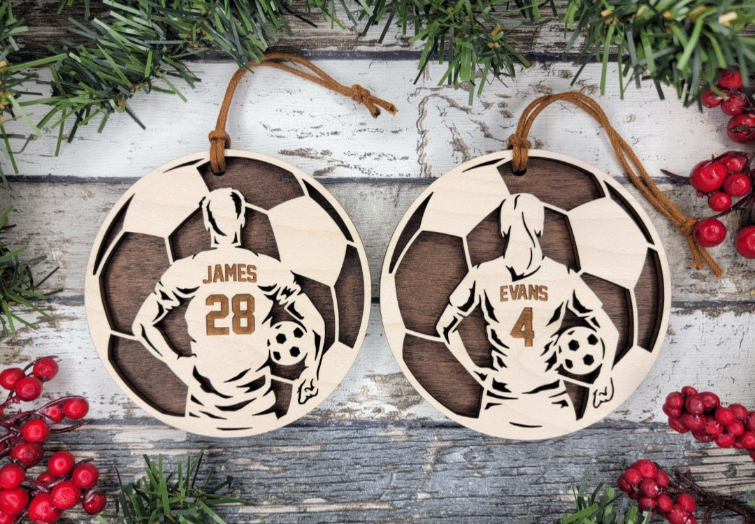 SOCCER ornament