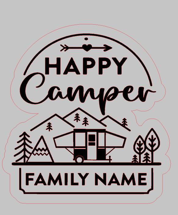Camper Sign DIY