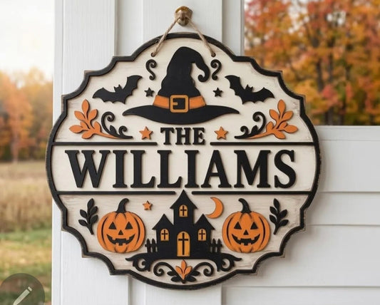 Custom Name/Word Halloween