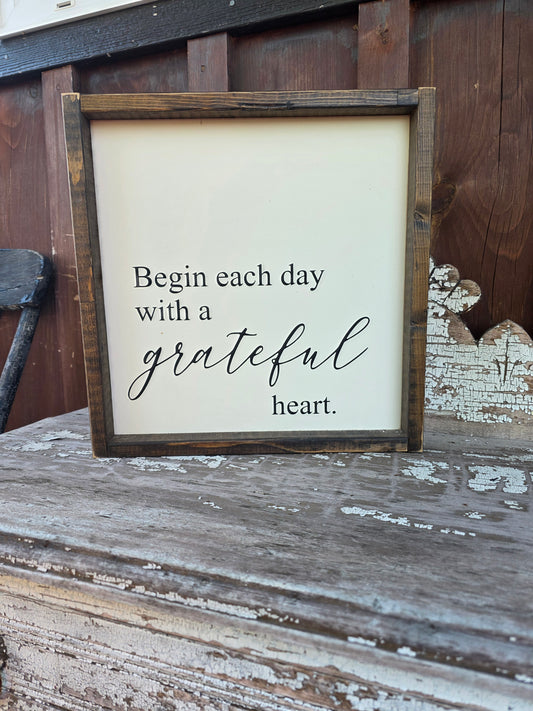 Grateful heart