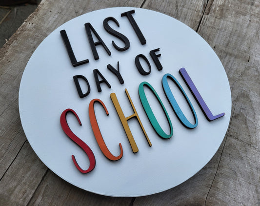 Reversible School Sign