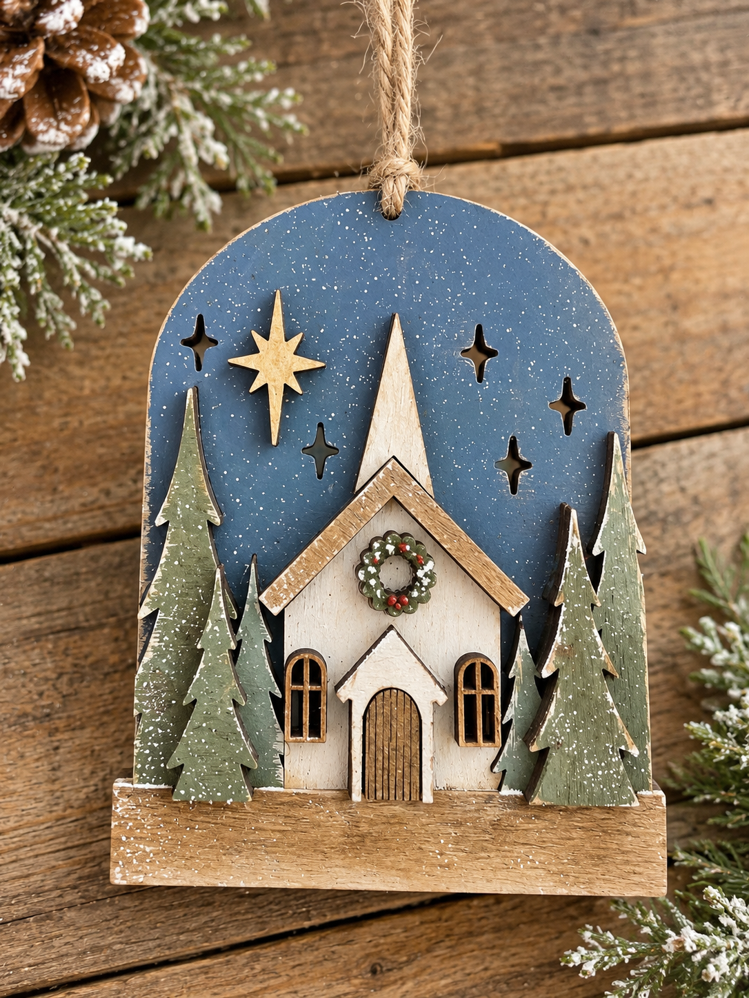 Vintage Church Ornament DIY
