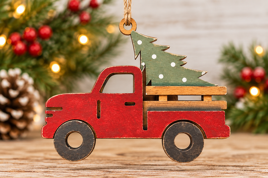 Vintage Truck Ornament DIY